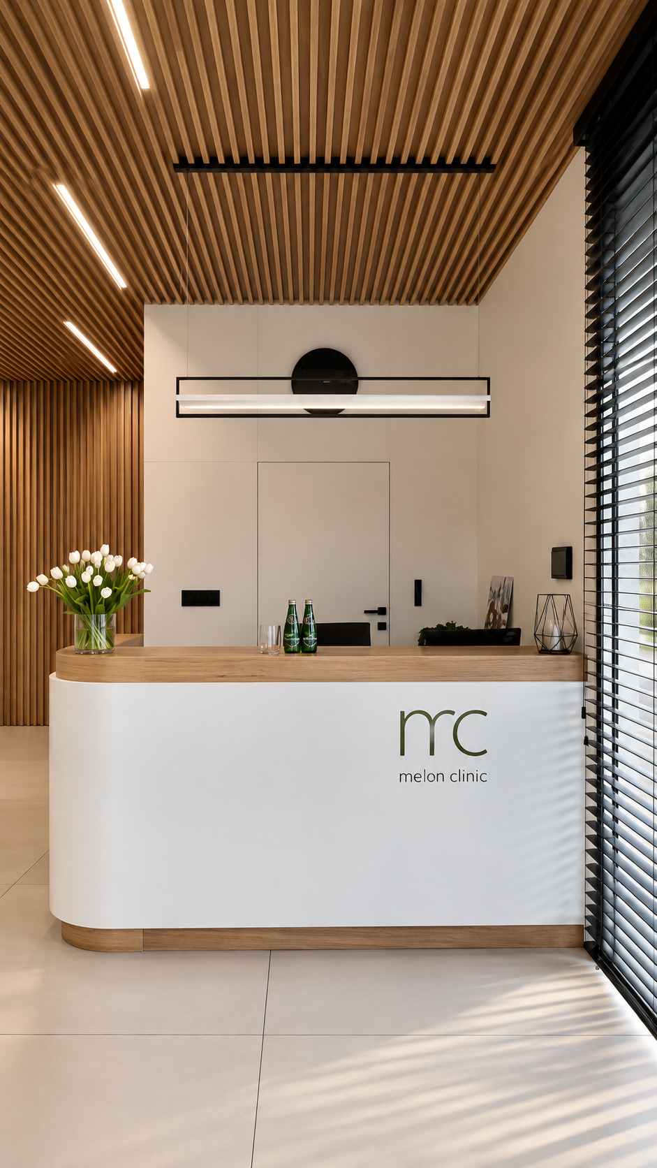 Aranżacja lokalu komercyjnego — SMUS design, Łódź