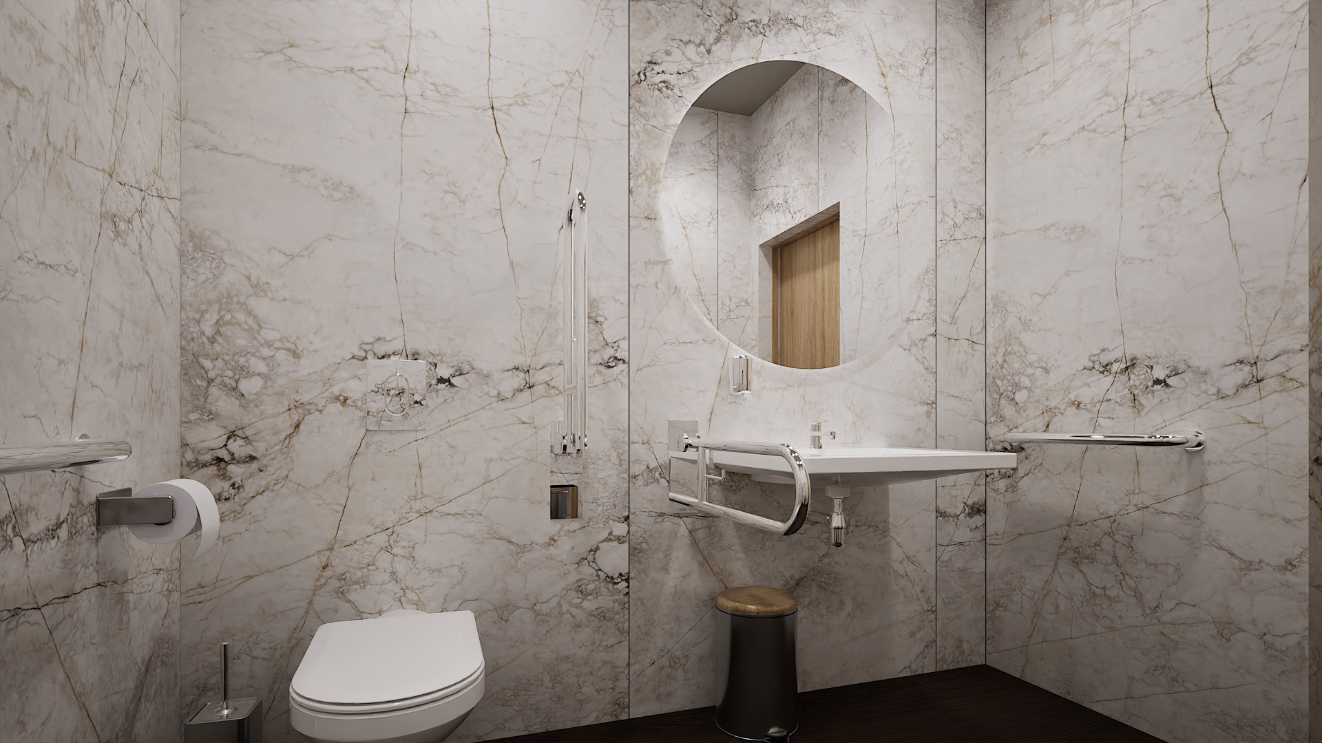 Wnętrze usługowe — realizacja SMUS design