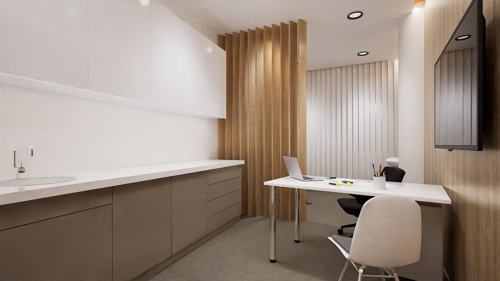 Projekt wnętrza komercyjnego — SMUS design