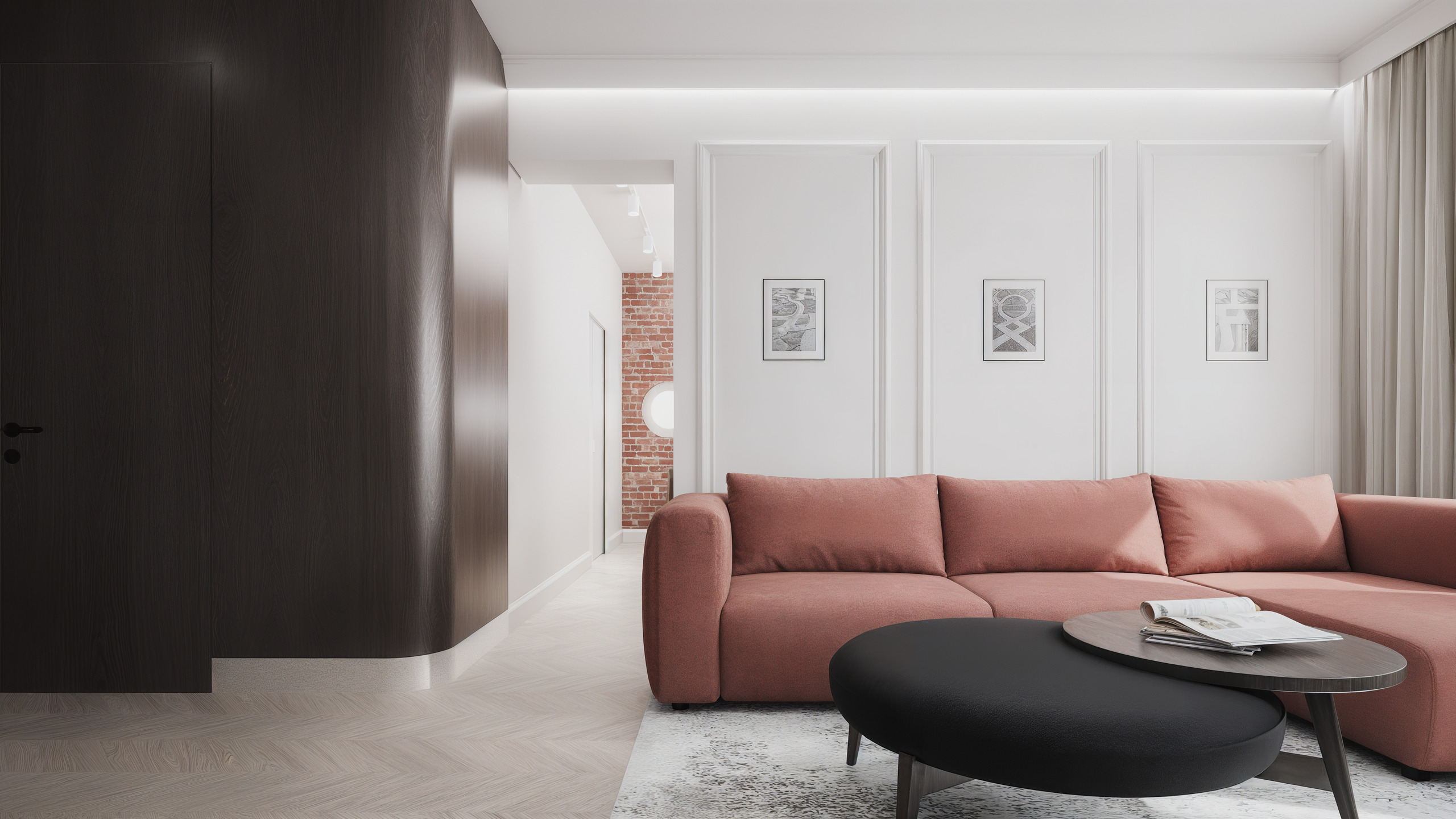 Aranżacja mieszkania — projekt architekt Tomek Smus